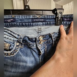 Womens VIGOSS Cropped Jeans